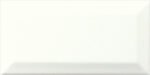 White 3"x6" Beveled Glossy