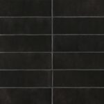 Cloe Black Glossy 2.5" x 8"