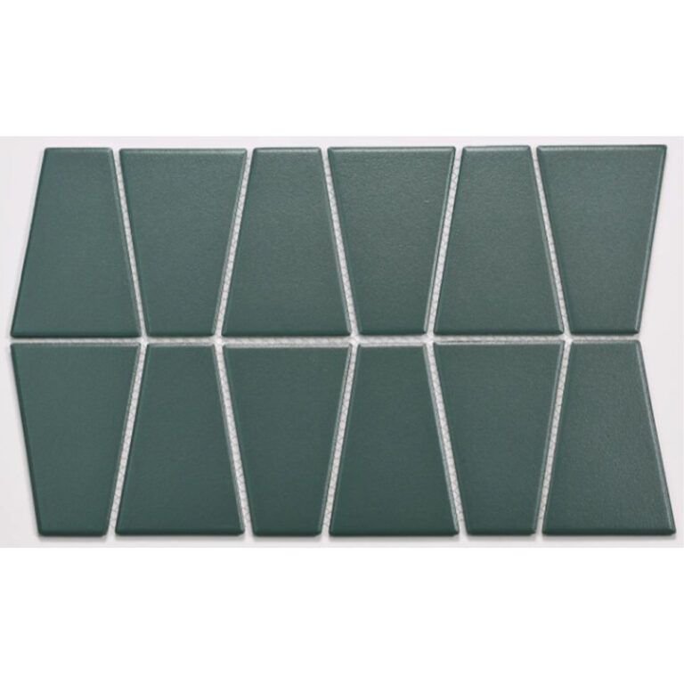 Marin Ocean Teal Trapezoid Matte
