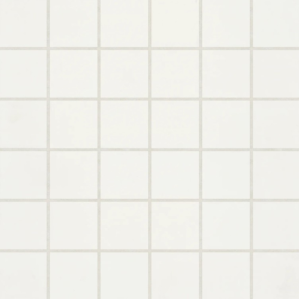 Marin Pearl White 2x2 Square Mosaic Matte