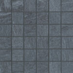 Urban 2.0 Raven Black 2" x 2" Square Mosaic Matte